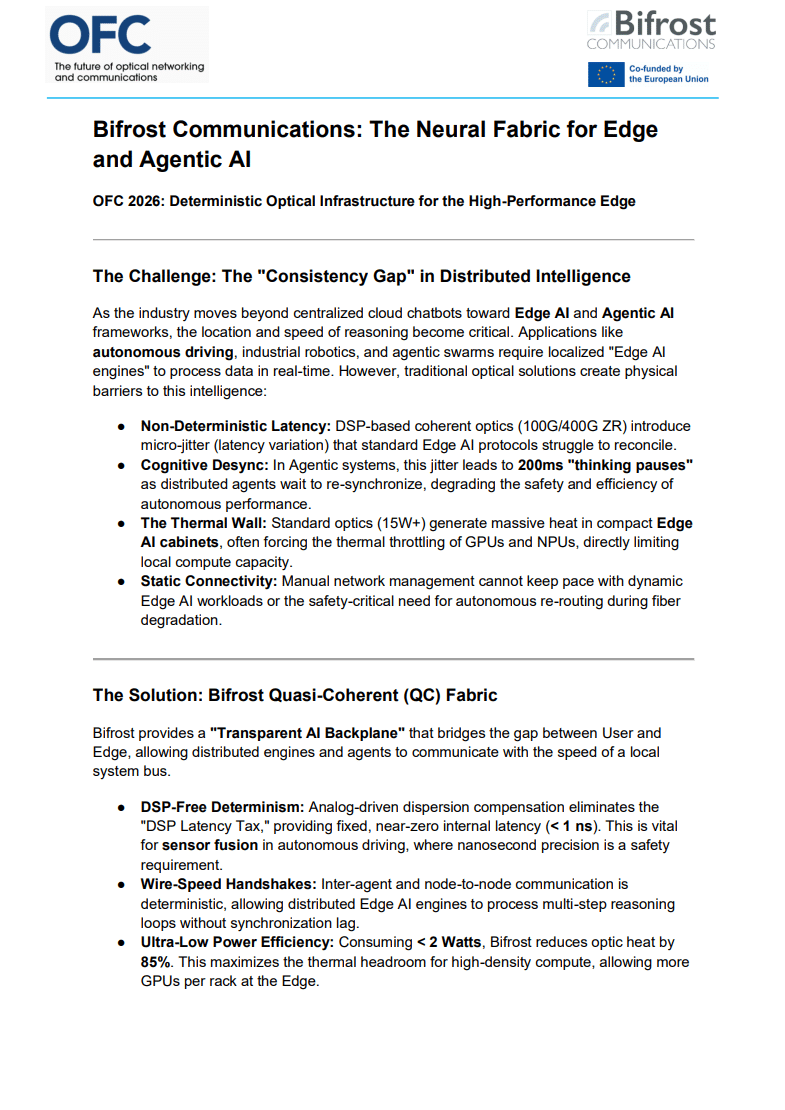 Documentation · Bifrost Communications